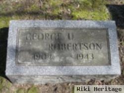 George U Robertson