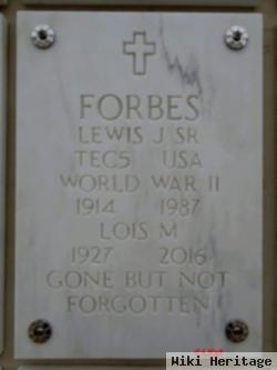 Lewis J Forbes, Sr