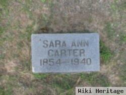 Sarah Ann Fitzgerald Carter