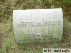 Mertie M. Groats