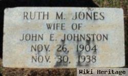 Ruth M Jones Johnston