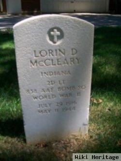 2Lt Lorin David Mccleary, Jr