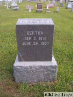 Bertha Knott