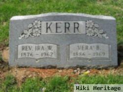 Rev Ira W. Kerr