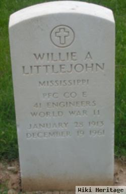 Pvt Willie A. Littlejohn