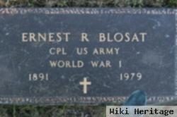 Ernest R Blosat