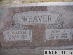 M Mildred Weaver