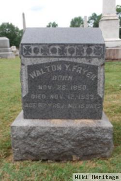 Walton Y Fryer