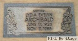 Lydia Evelyn Reick Archibald Mudick