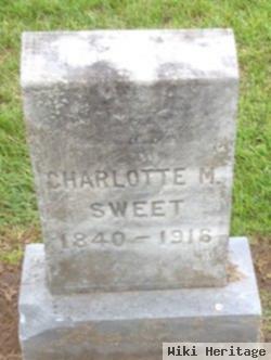 Charlotte M Sweet