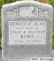 Rebecca Jean Rowe