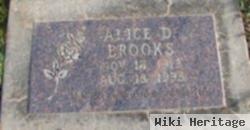 Alice D Brooks