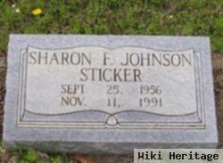 Sharon F Johnson Sticker