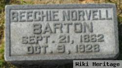 Anna Beecher "beechie" Norvell Barton