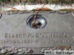 Elbert R Boswell, Jr