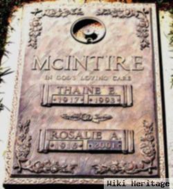 Thaine Ervin Mcintire