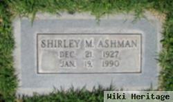 Shirley M Ashman