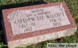 Matthew Lee Walcott