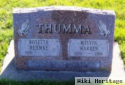 Rosetta Rehmke Thumma