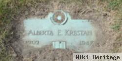 Alberta Esther "albie" Ceska Krestan