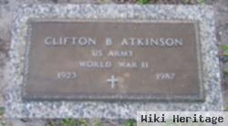 Clifton B Atkinson