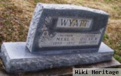 Gladys Merl "merl G" Ellis Wyatt