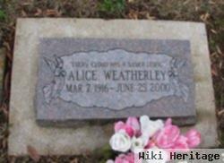 Betty Alice Mitchell Weatherley