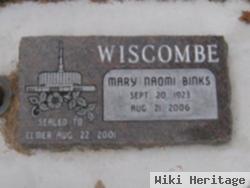 Mary Naomi Binks Wiscombe