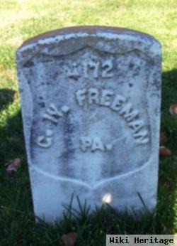 Pvt George W. Freeman