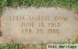 Lelia Ophelia Mullis Knox