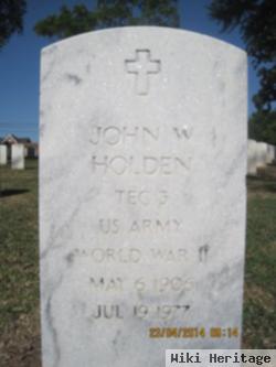 John W Holden