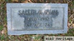 Sallie A. Ryan