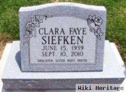 Clara Faye Siefken