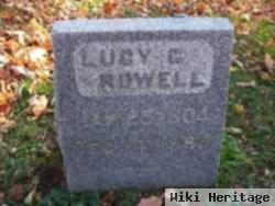 Lucy G Rowell