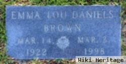 Emma Lou Daniels Brown