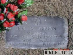 Joseph M. "joe" Gipson