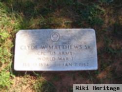 Clyde W. Matthews, Sr