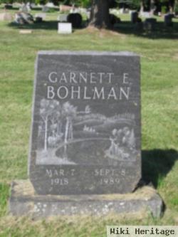 Garnett E Bohlman