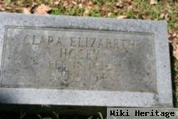 Clara Elizabeth Hosey