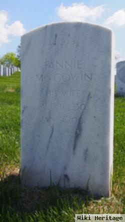 Fannie Mcgowin