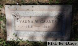 Vauna W Graves