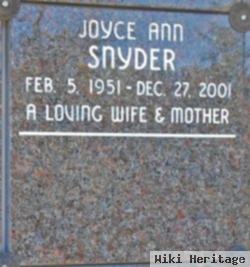 Joyce Ann Snyder