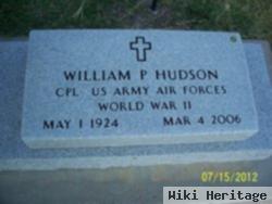 William P "bill" Hudson