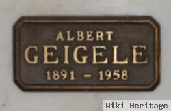 Albert G Geigele