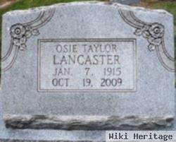 Osie Lee Jeffrey Lancaster