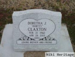 Doretha Juanita "dortty" Lay Claxton