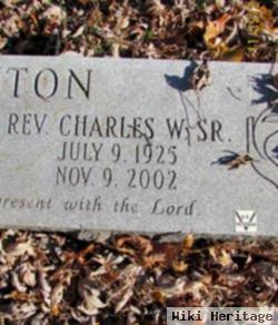 Rev Charles William Clinton, Sr