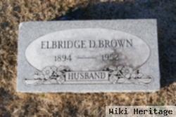 Elbridge Dean Brown