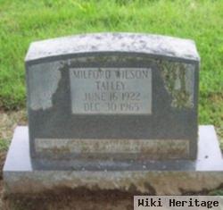 Milford Wilson Talley