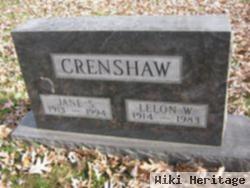 Lelon W. Crenshaw